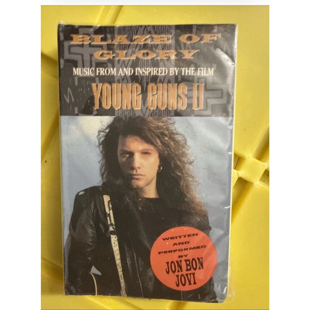 Blaze of Glory [Single] by Jon Bon Jovi (Cassette, Aug-1990, Polydor